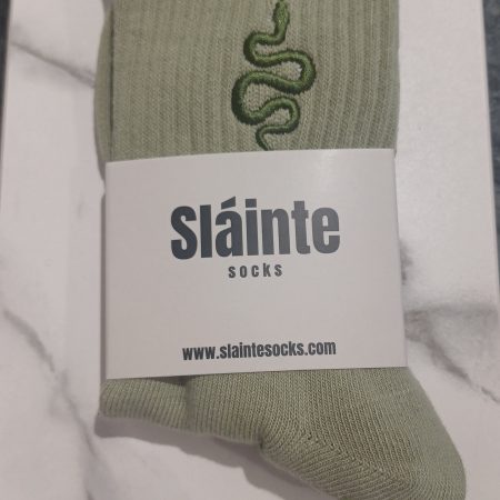Anam Nathair Snake Pilates Grip Sock