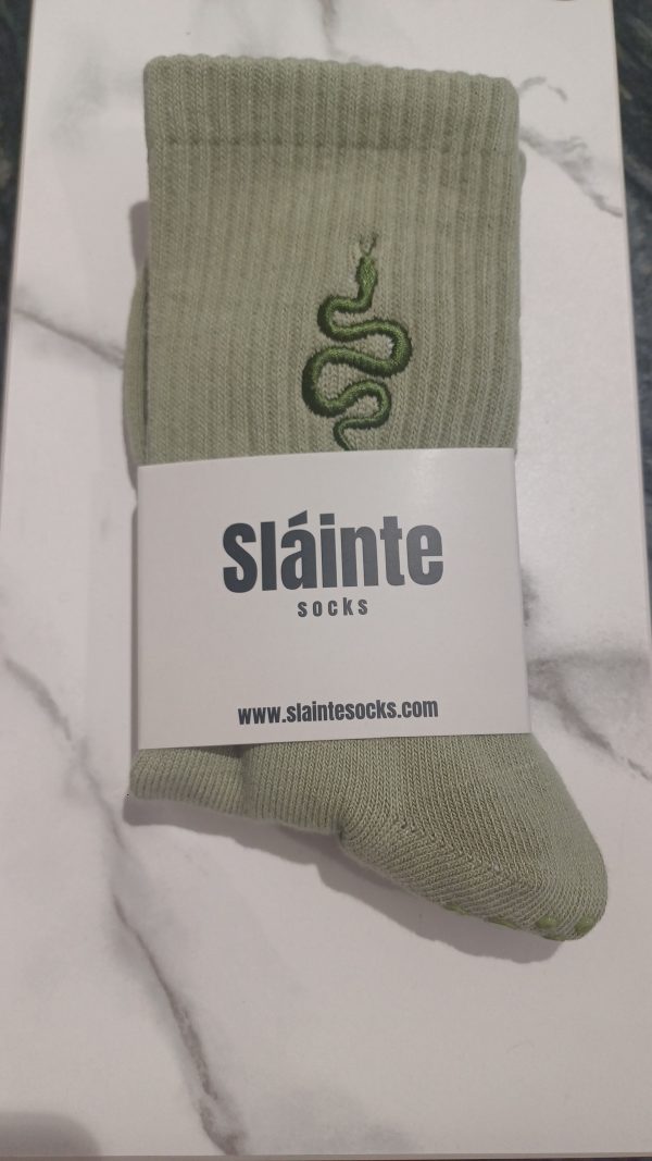Anam Nathair Snake Pilates Grip Sock