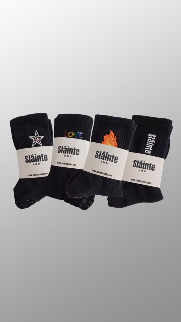 Black socks collection