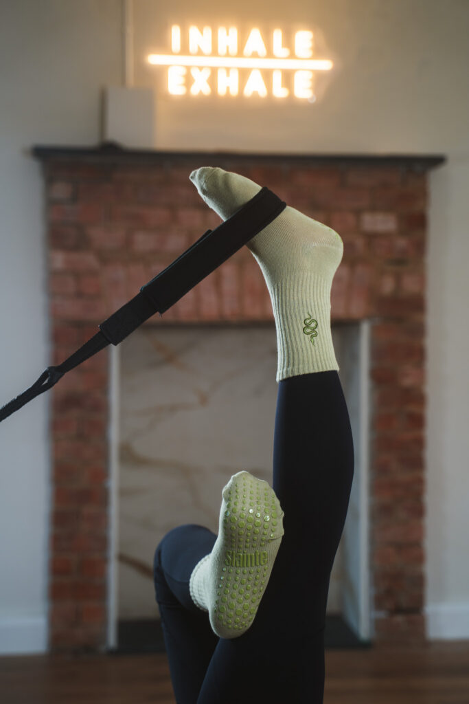 Anam Nathair Soul of the Snake Pilates Grip Socks