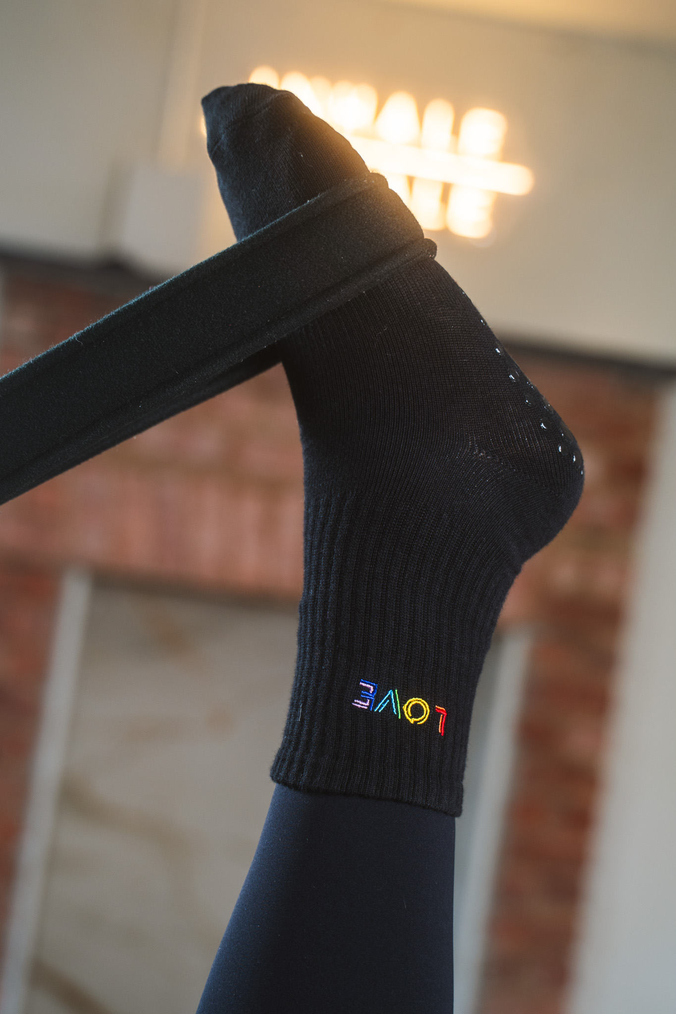Grá Love Sláinte Pilates Grip Sock
