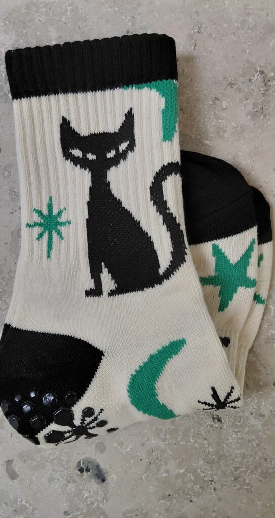 Cait Sí, Sláinte Cat, Pilates Grip Sock