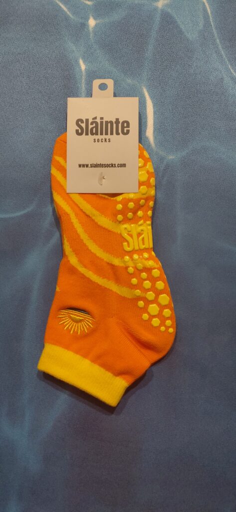 Sláinte “Golden Hour” Uair Óir Pilates Grip Socks