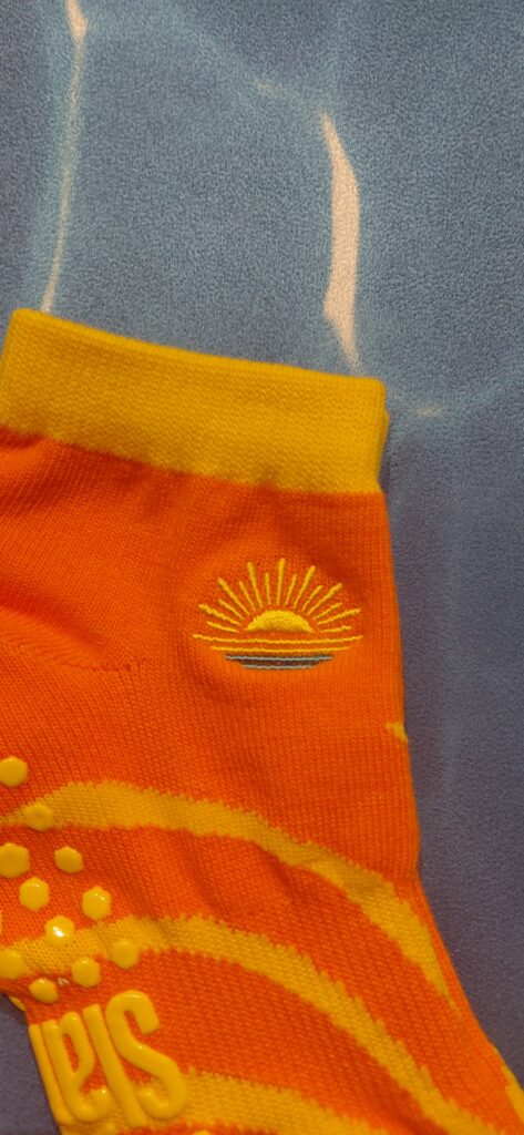 Sláinte “Golden Hour” Uair Óir Pilates Grip Socks