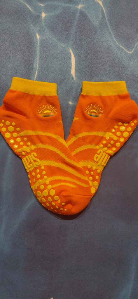 Sláinte “Golden Hour” Uair Óir Pilates Grip Socks