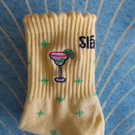 Sláinte Spíosrach Pilates Grip Socks