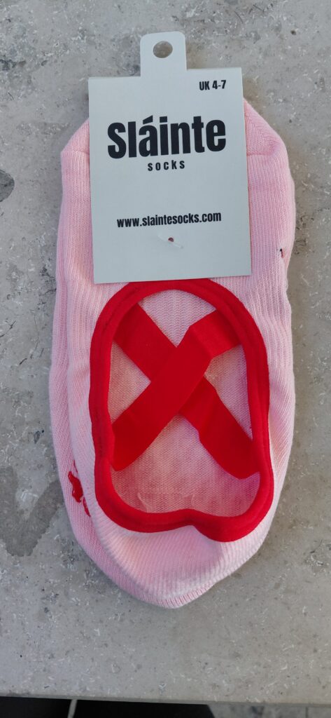 ChilliOnPointePilatesGripSock