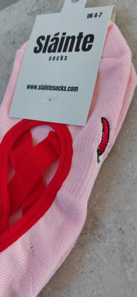 Chilli On Pointe Pilates Grip Sock