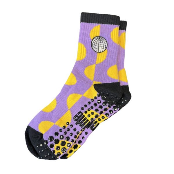 Disco Barre Pilates Grip Socks