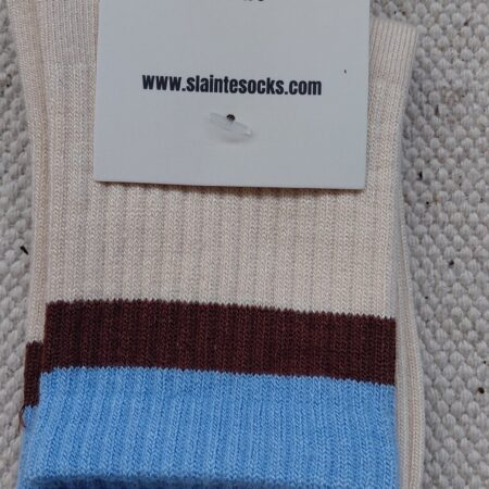 Bamboo Crew Cois Farraige Pilates Grip Sock
