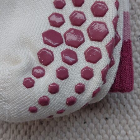 Bamboo Crew Pilates Grip Sock Fraoch