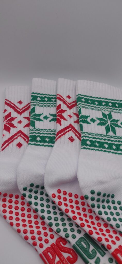 The Slainte Scandis Pilates Grip Socks